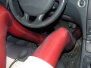 Eine angenehme Mischung: Latex und das geliebte Garn