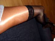 Mein erster Bildversuch in Danskin Tanzstrumpfhosen